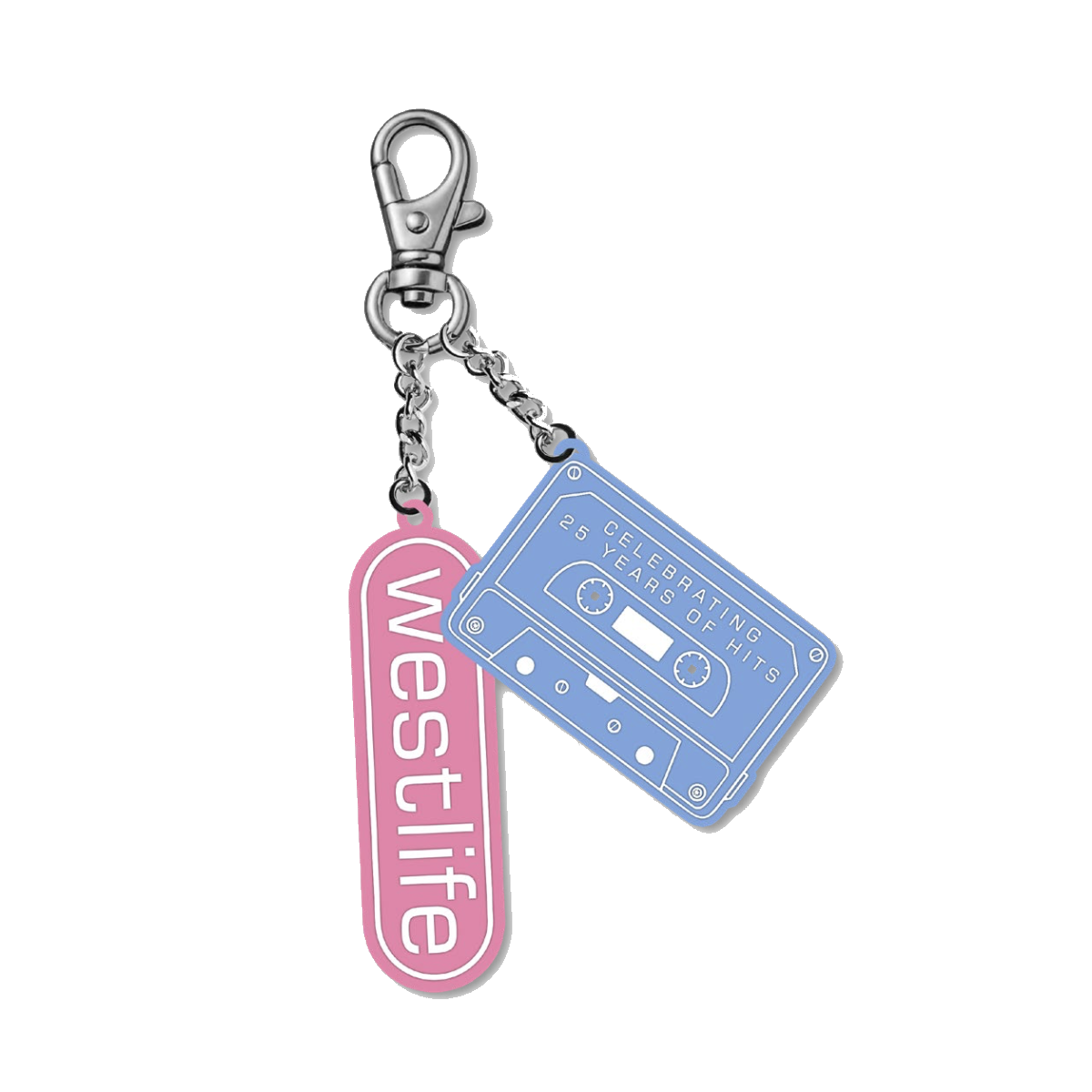 Westlife Retro Cassette Bag Charm