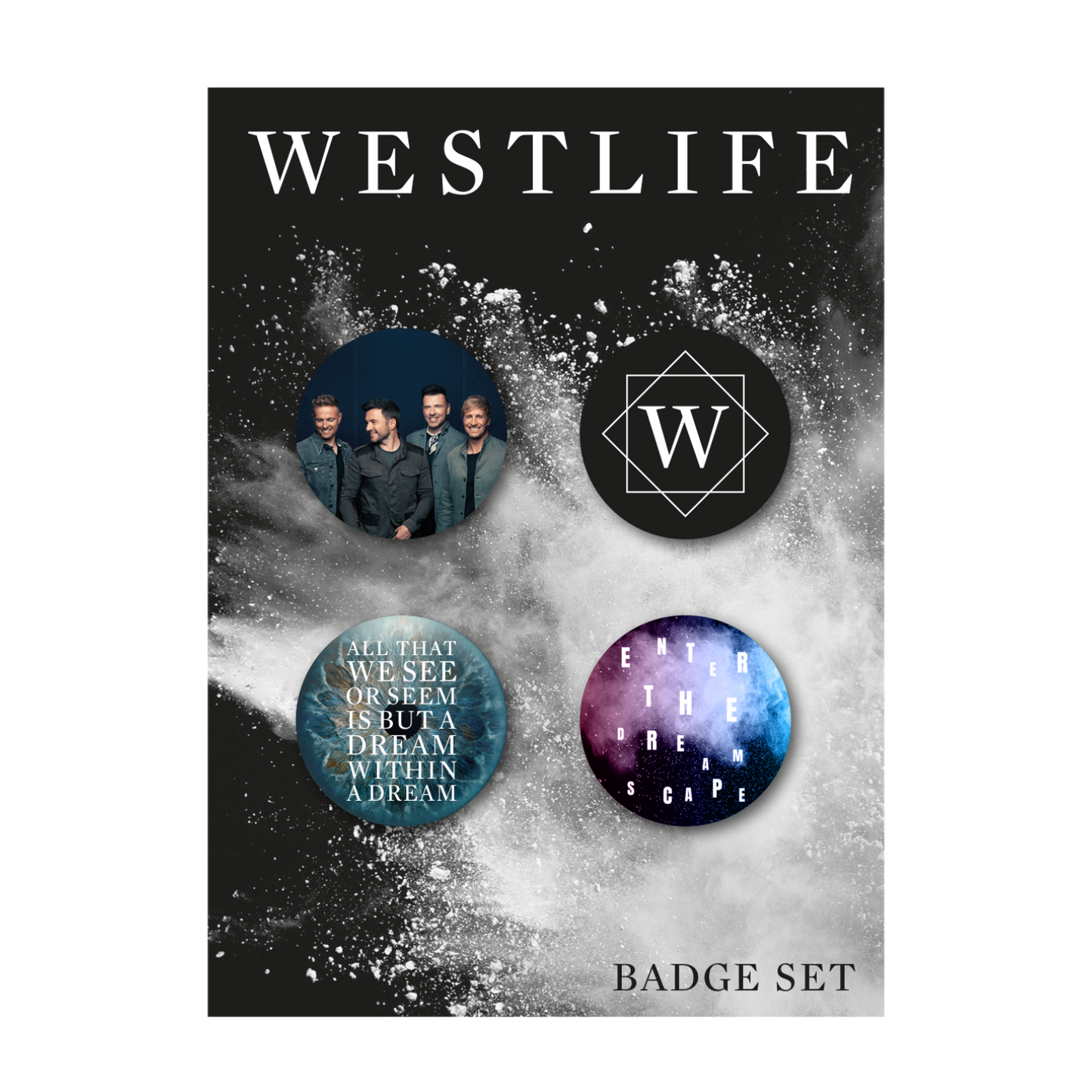 Westlife Badge Set