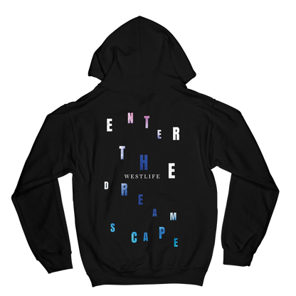 Men's Gothic Dark Print Hoodie Casual Zip Sweatshirt