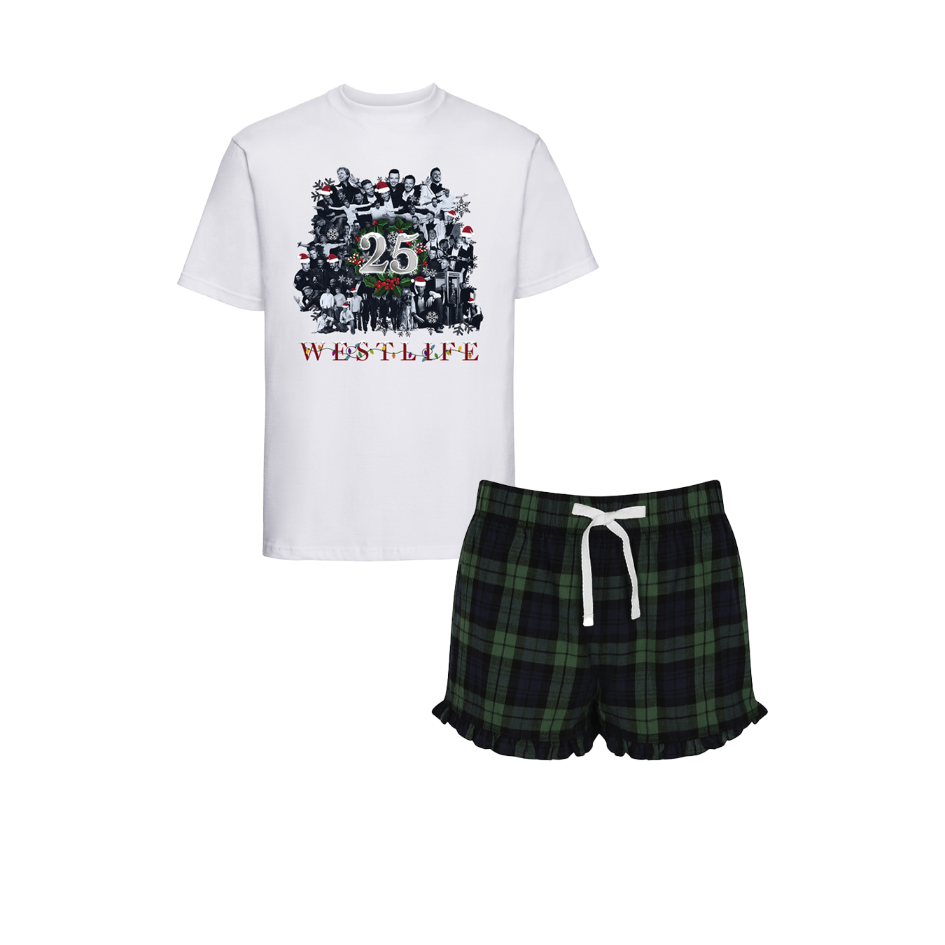 The Ultimate Collection Christmas PJ Shorts Set